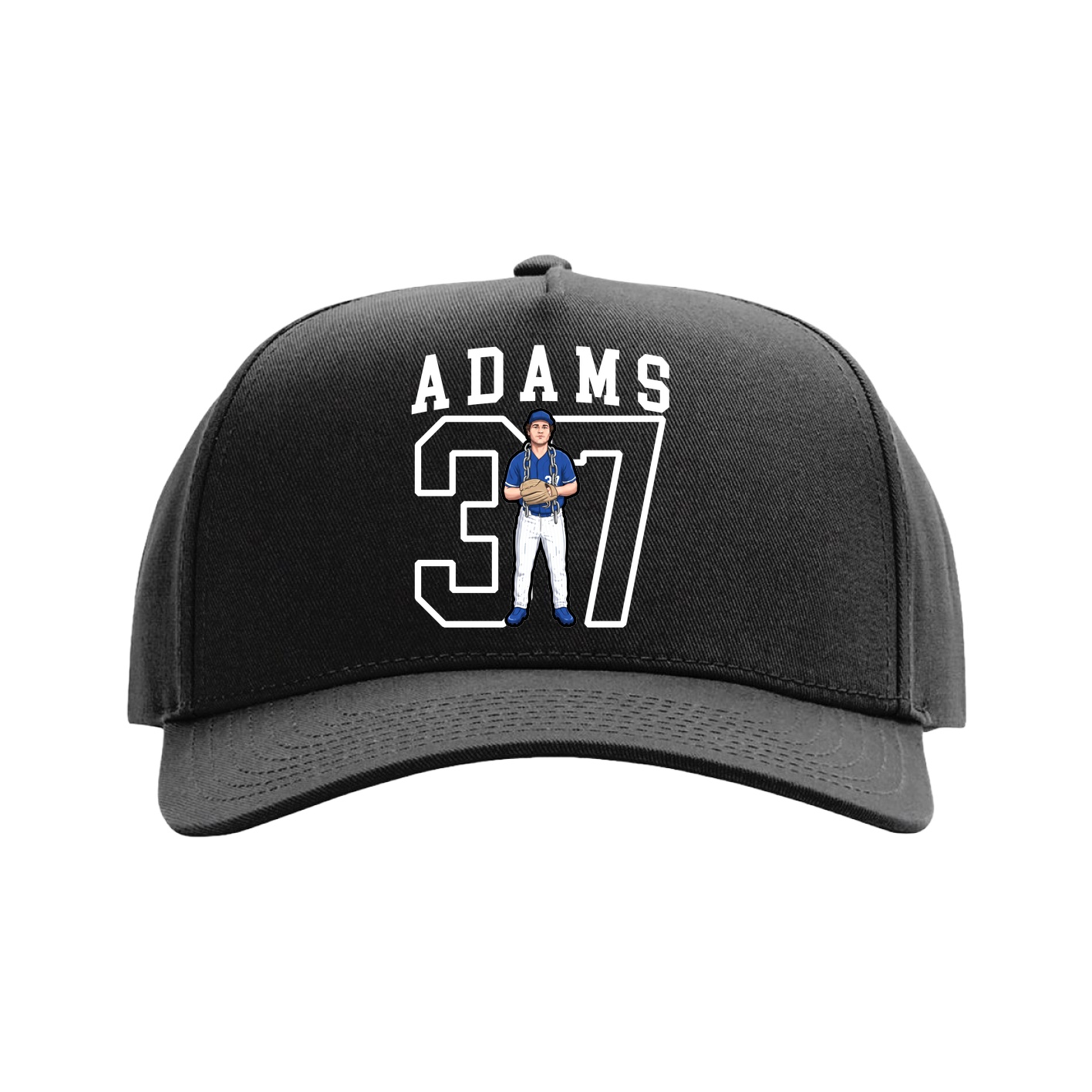 Full Fabric Five-Panel Champ Cap