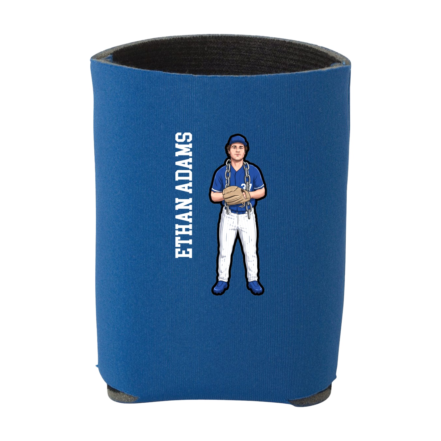 Can Holder — Name Vertical in Royal