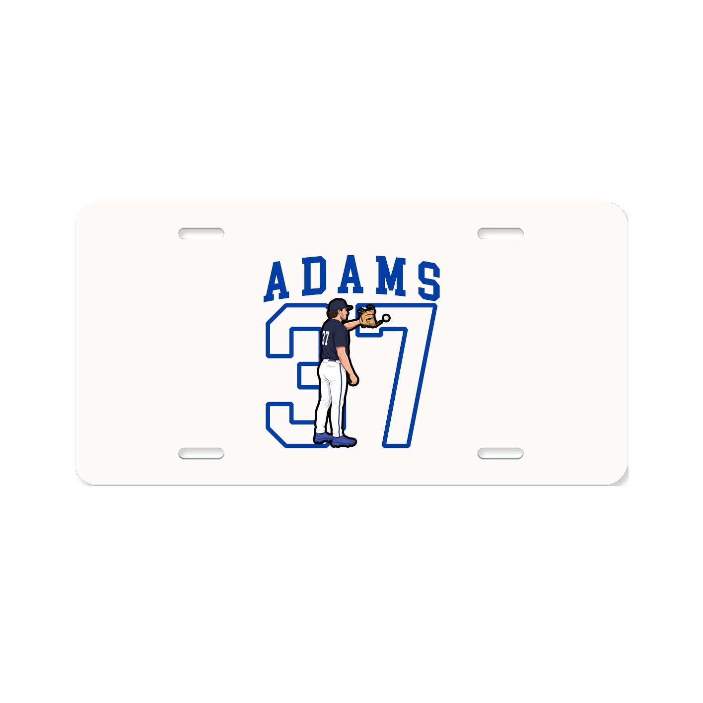 Aluminum License Plate