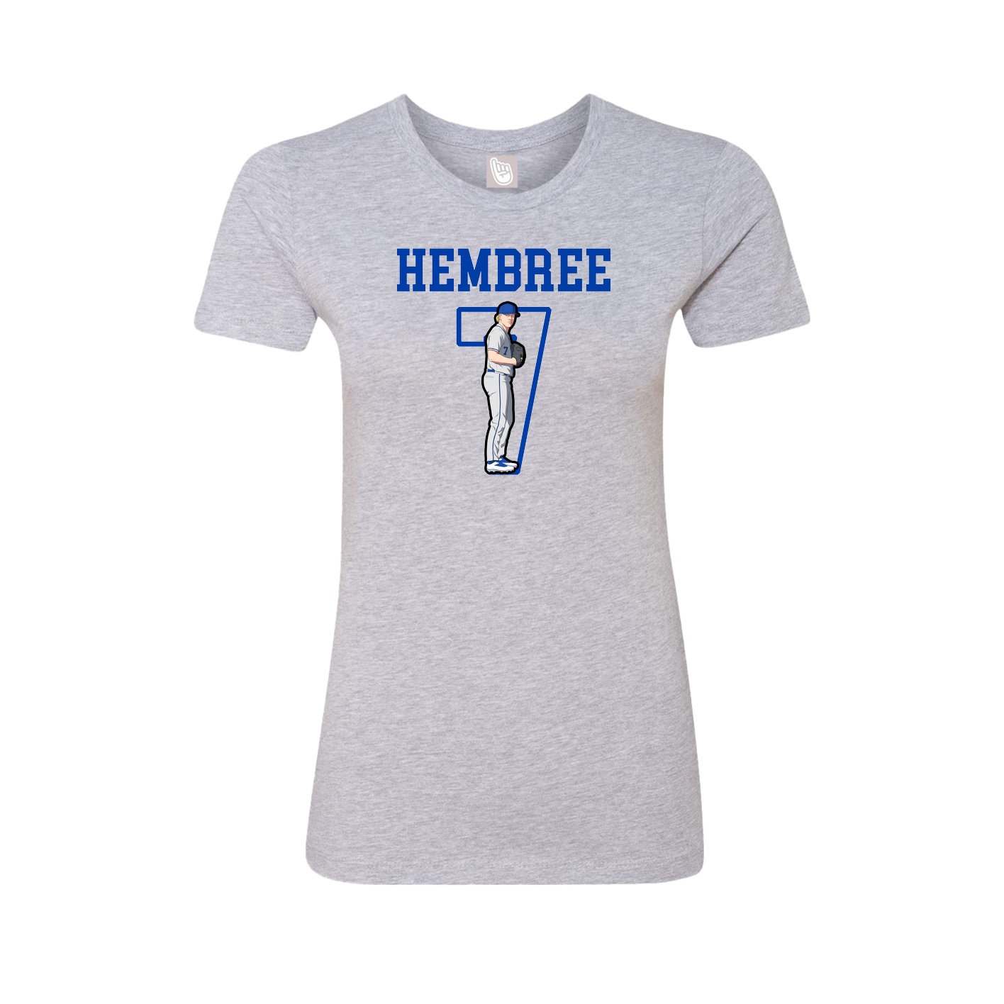 Fitted Women's Tee — Shirsey in Grey
