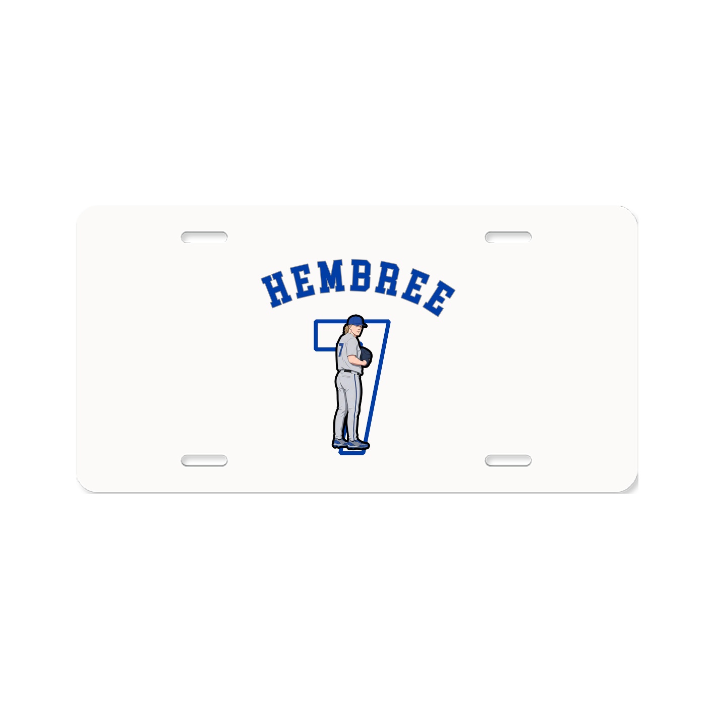License Plate — Shirsey Arch in Classic