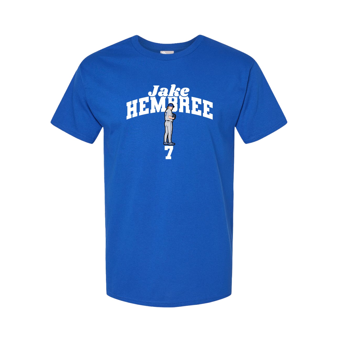Youth Tee — Signature Arch in Royal