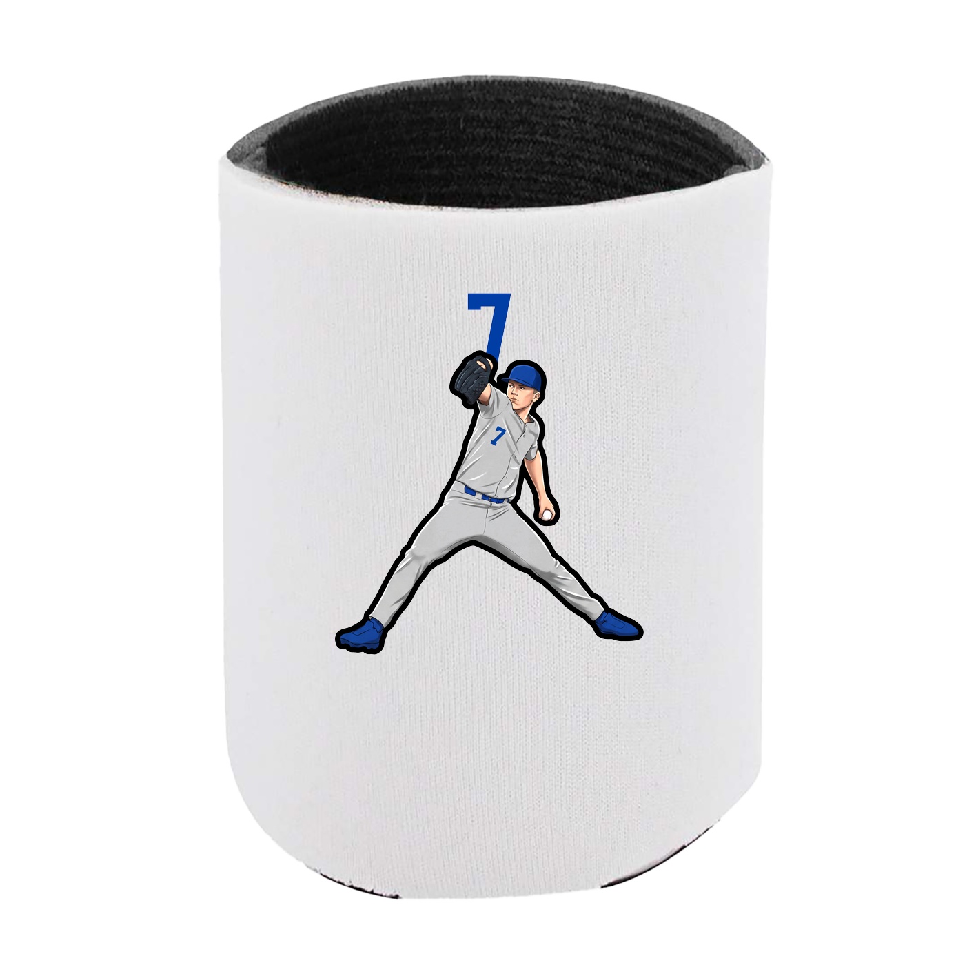 Can Holder — Number Top in White