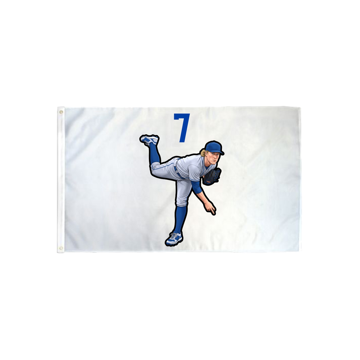 3x5 Flag — Number Top in Classic