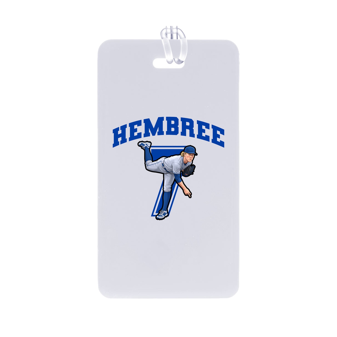 Bag Tag — Number in Classic