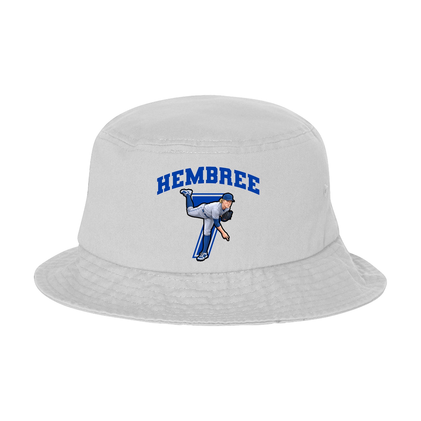 Bucket Cap — Number in White