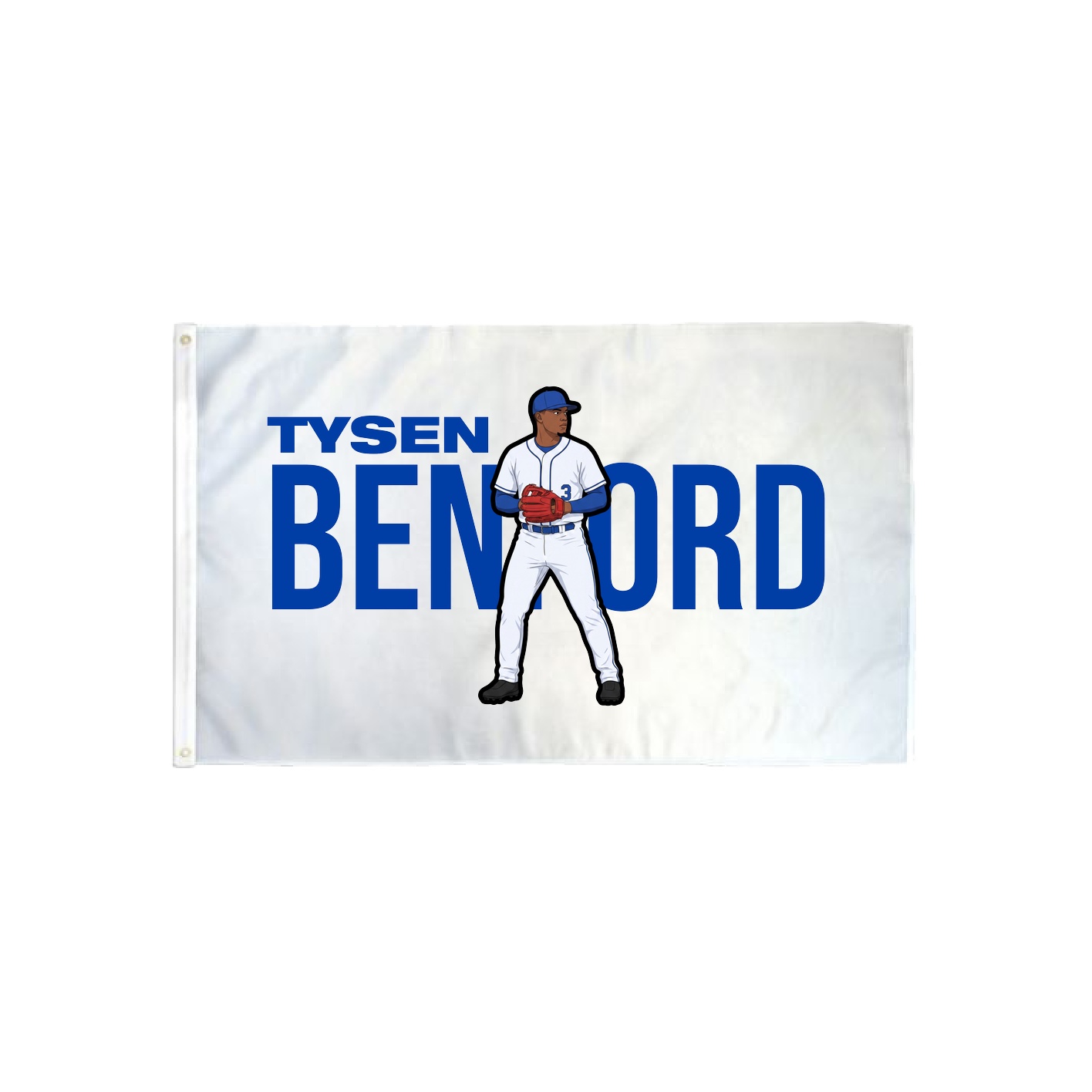 3x5 Flag — Player Name in Classic