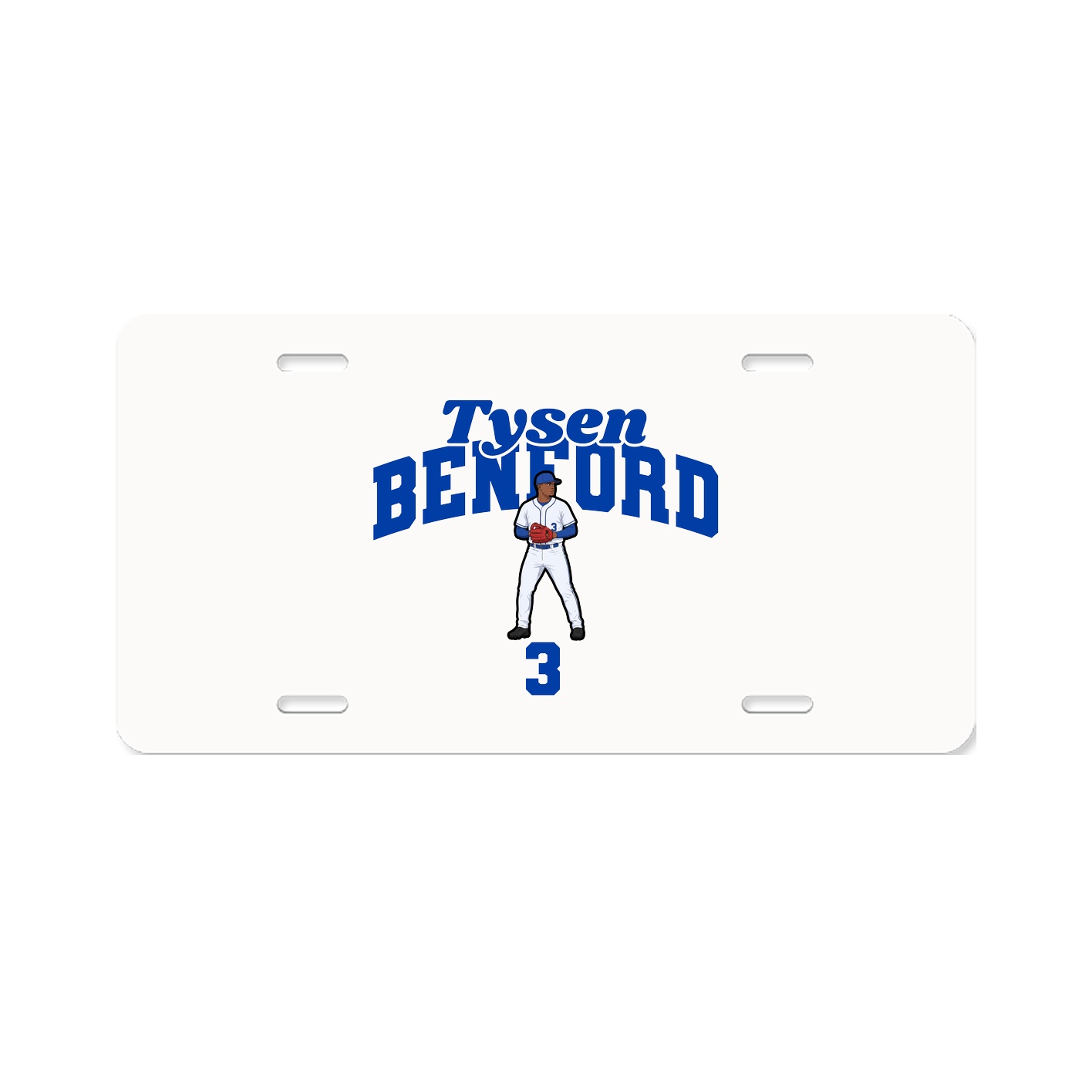 License Plate — Signature Arch in Classic