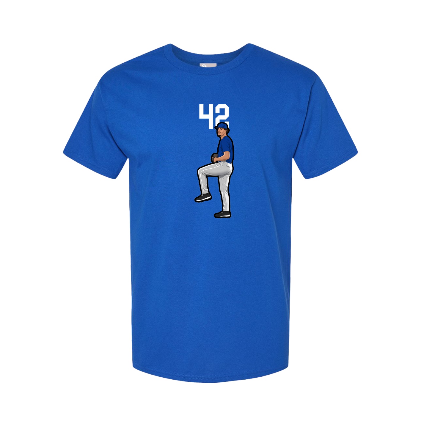 Tee — Number Top in Royal