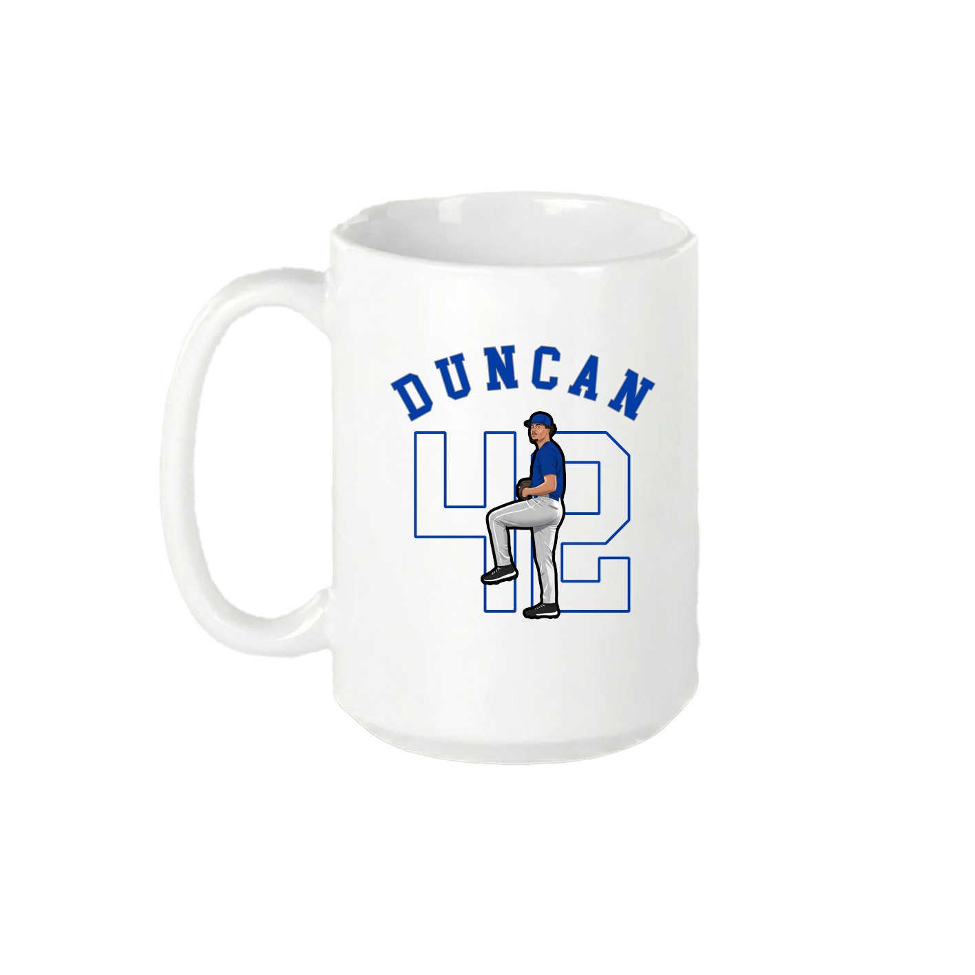 15oz Coffee Mug — Shirsey Arch in White