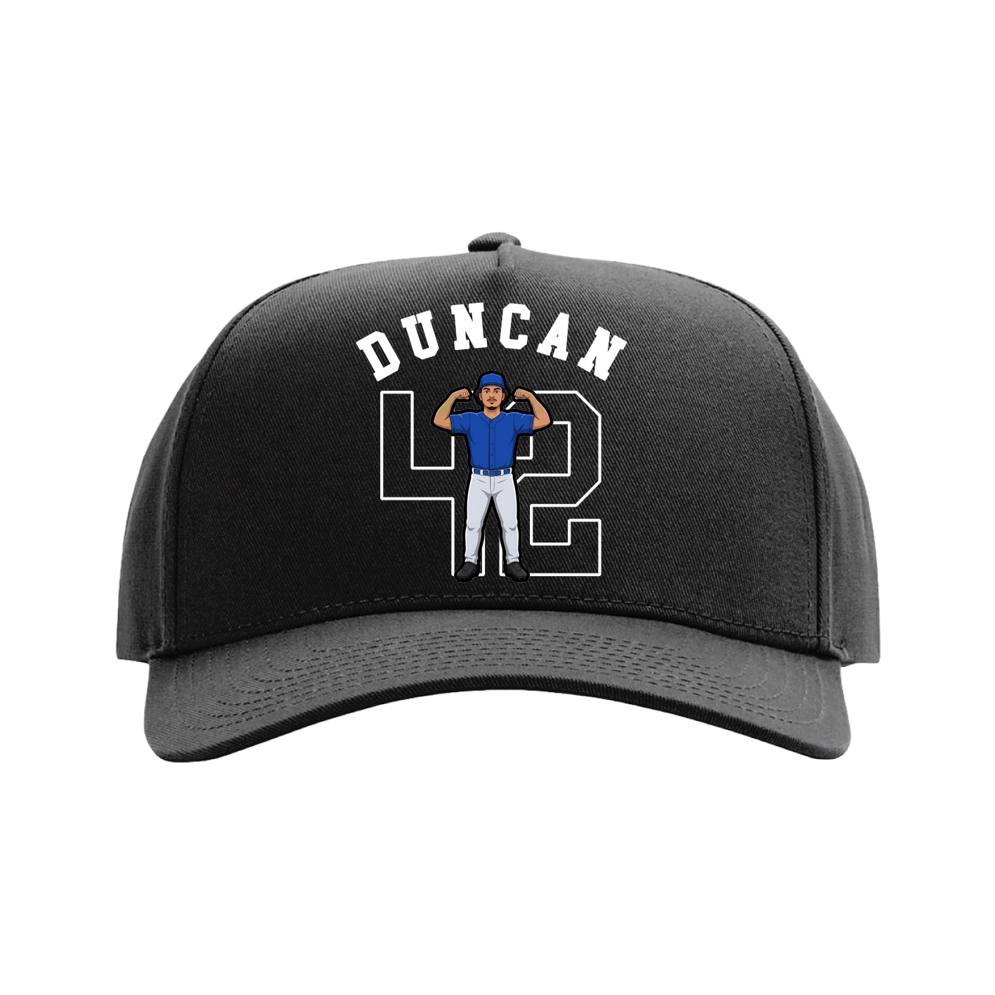 Full Fabric Five-Panel Champ Cap