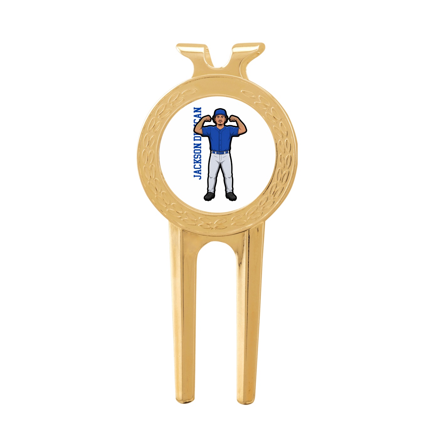 Divot Tool with Ball Marker — Name Vertical in Classic
