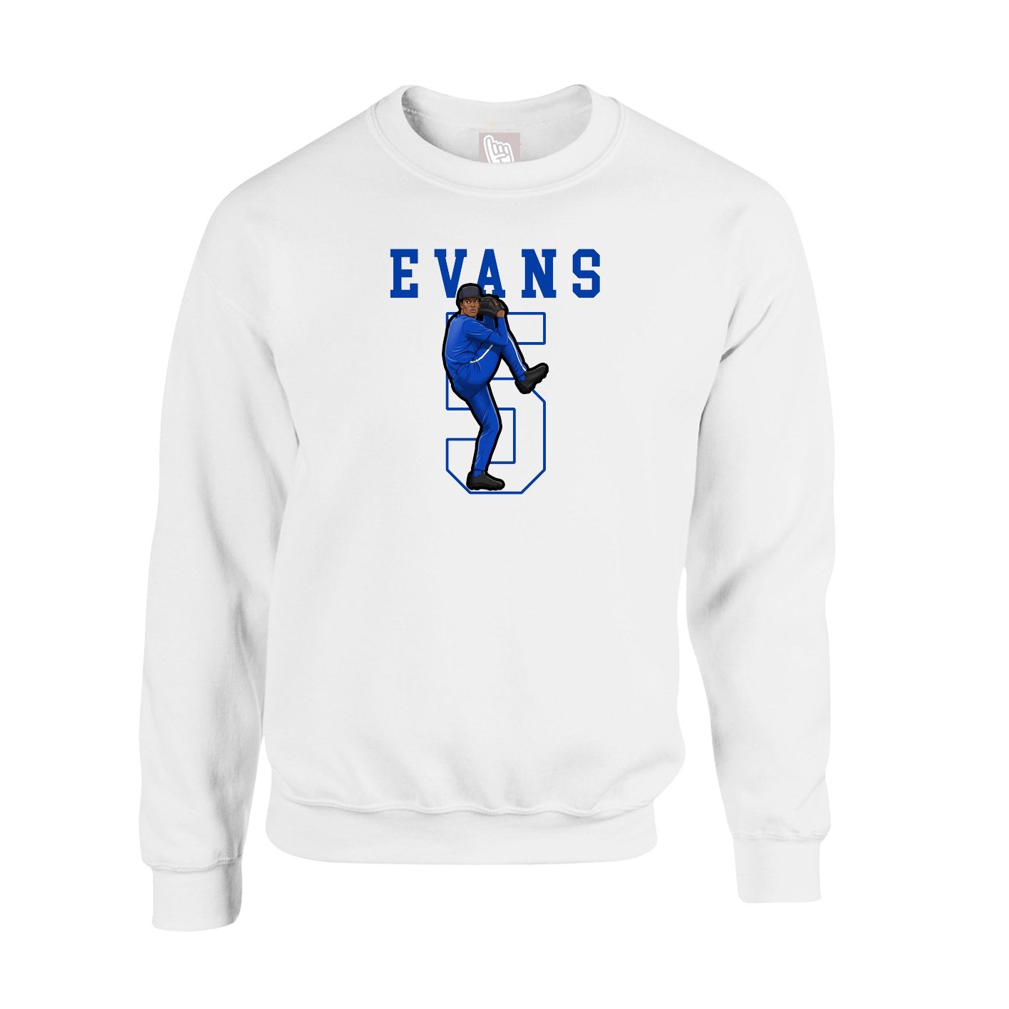Fleece Crew — Shirsey in White
