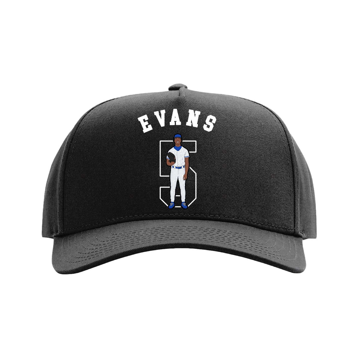 Full Fabric Five-Panel Champ Cap