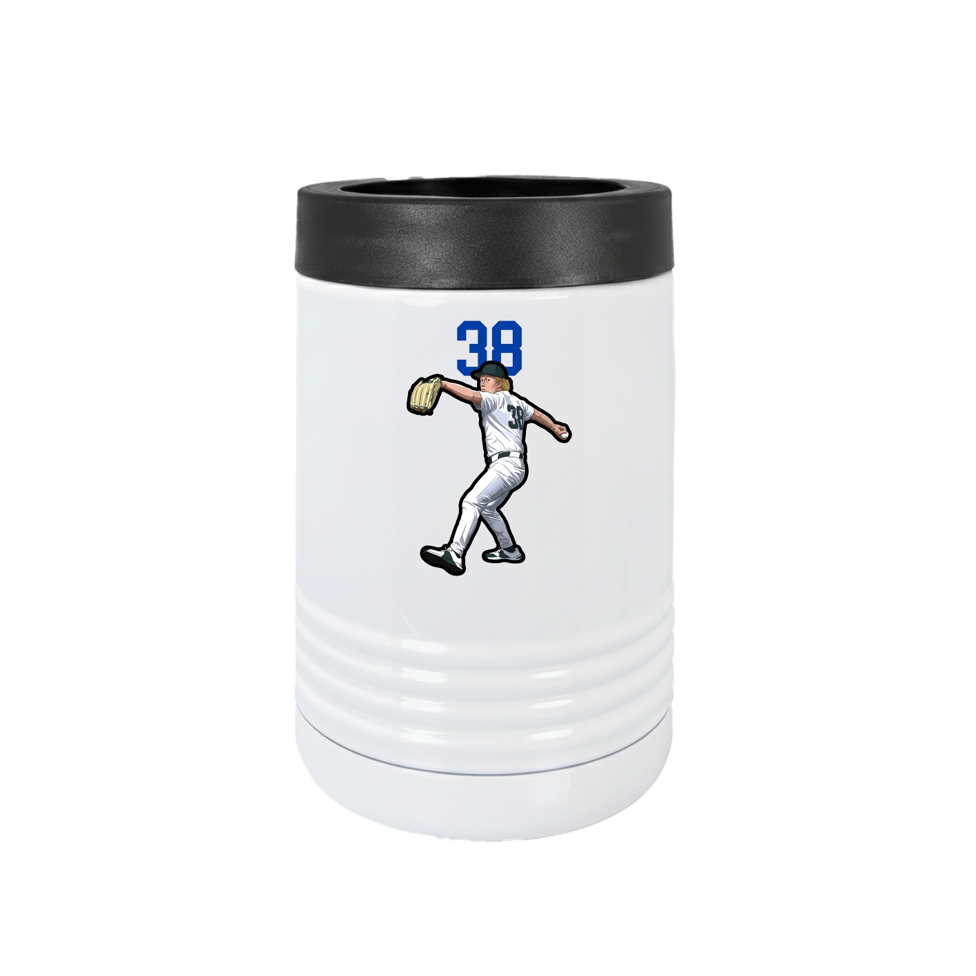 Beverage Holder — Number Top in White
