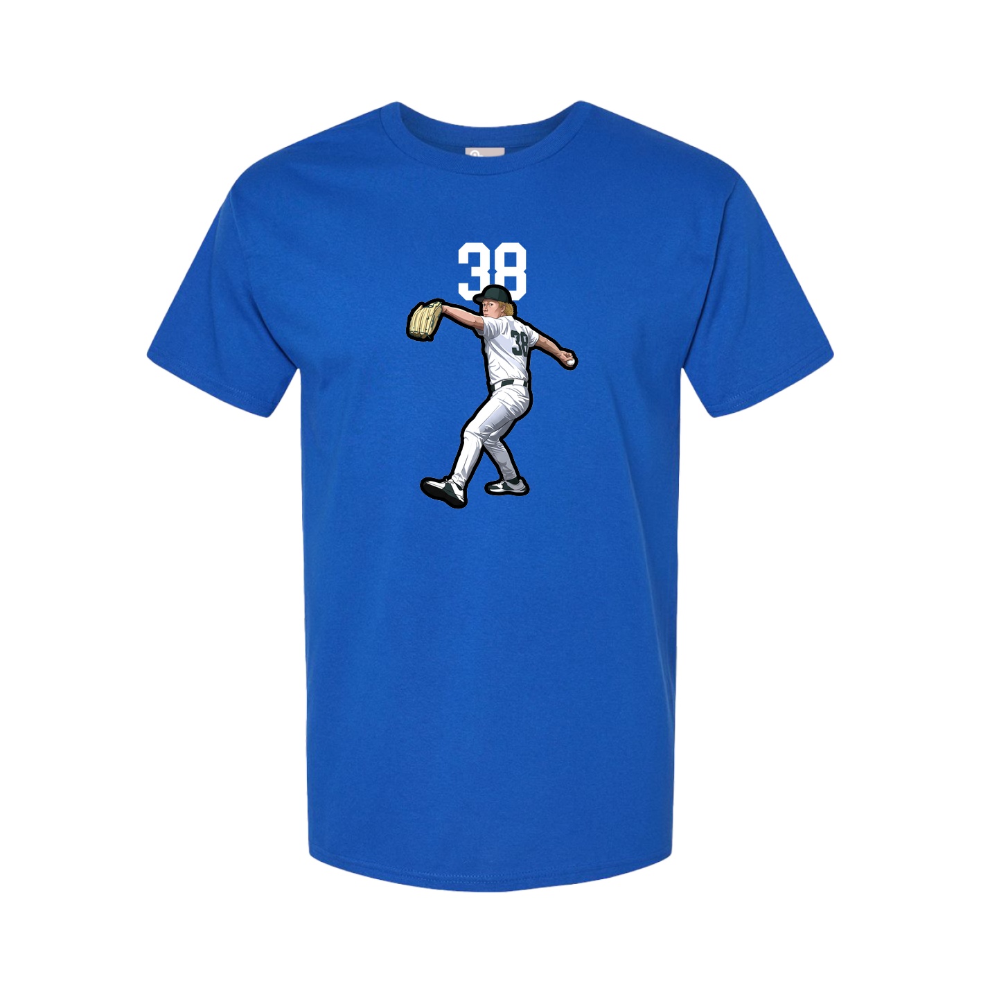 Tee — Number Top in Royal