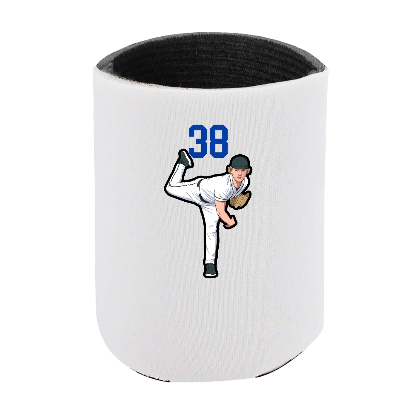 Can Holder — Number Top in White