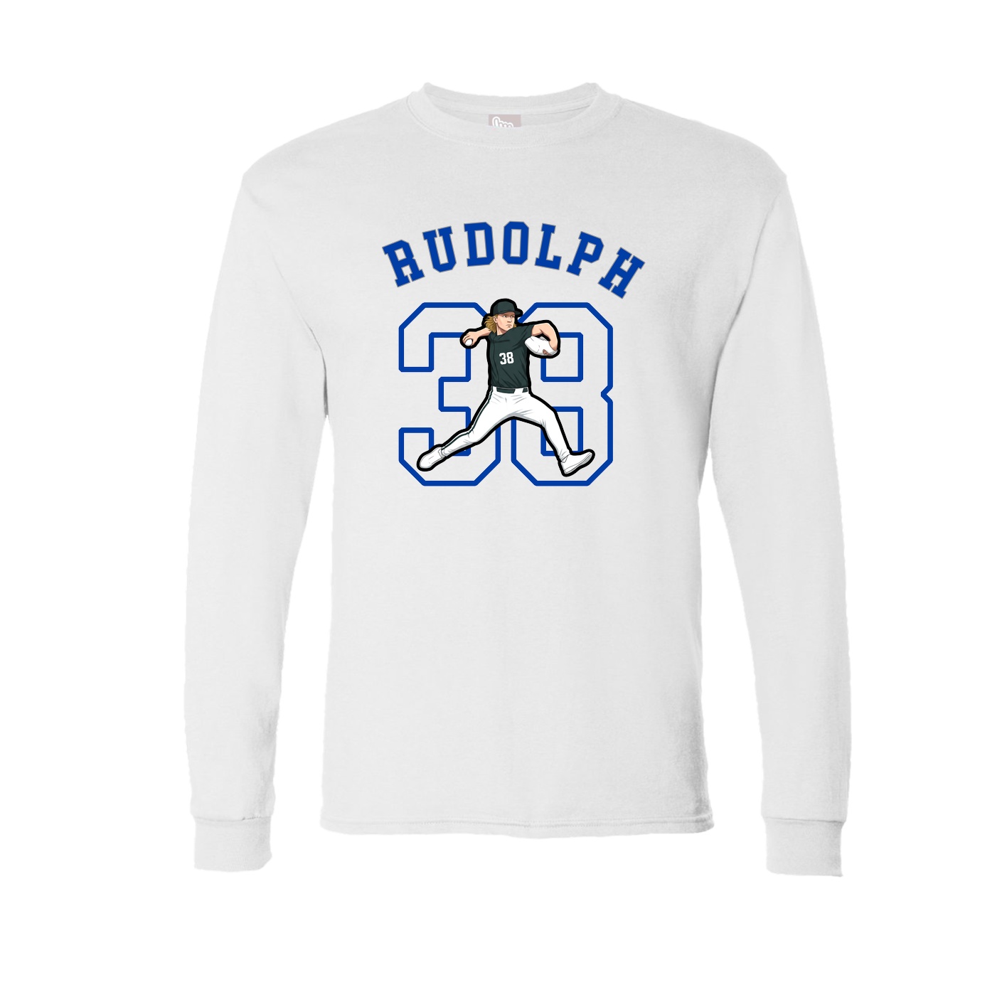 Long Sleeve Tee — Shirsey Arch in White