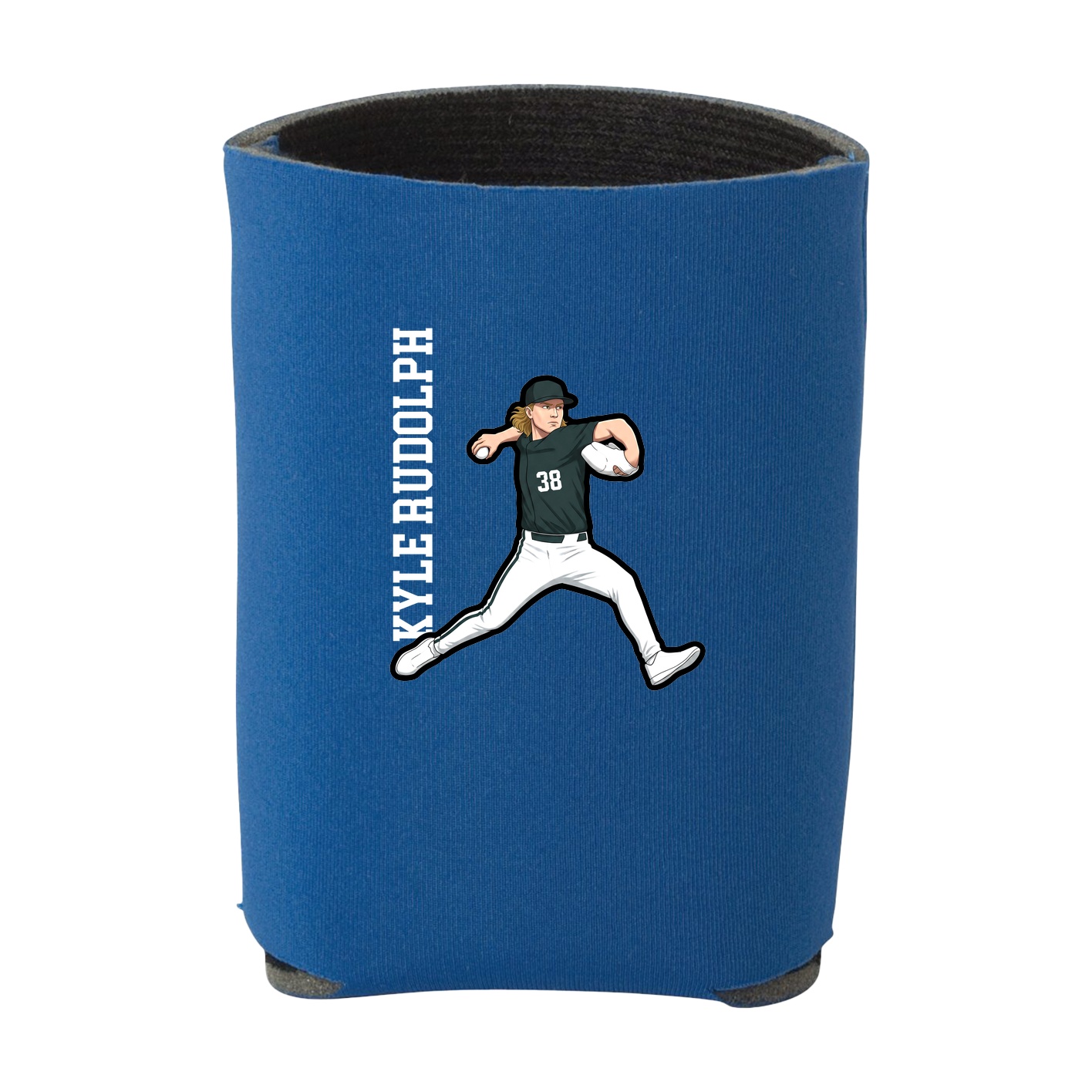 Can Holder — Name Vertical in Royal