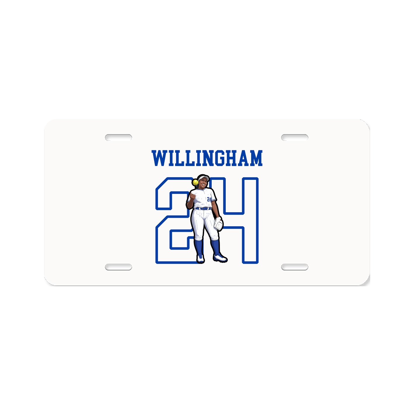 License Plate — Shirsey in Classic