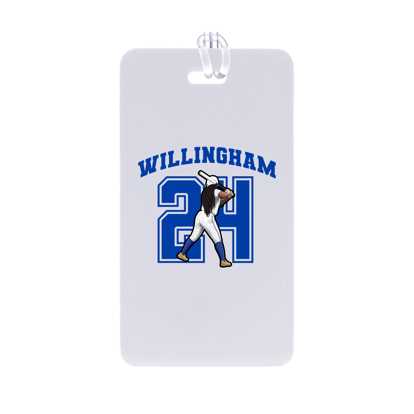 Bag Tag — Number in Classic