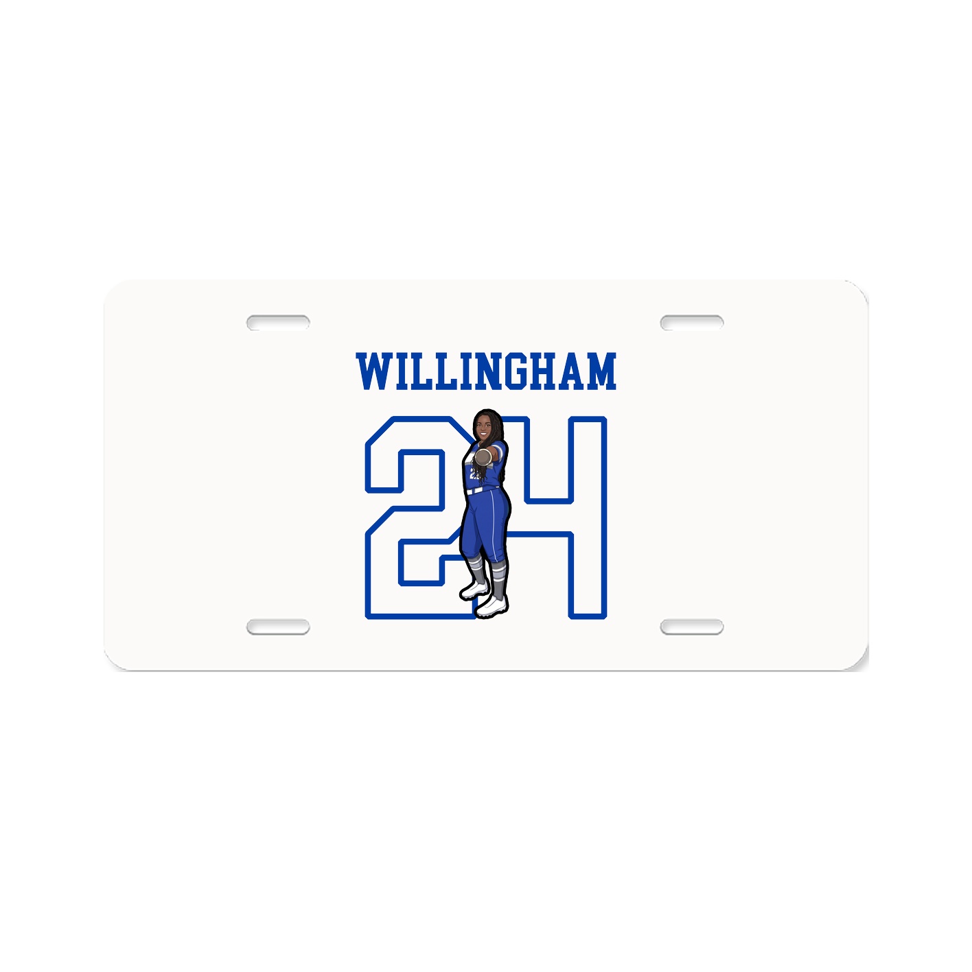 License Plate — Shirsey in Classic