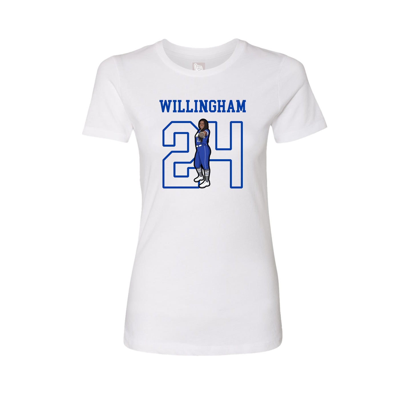 Fitted Women's Tee — Shirsey in White