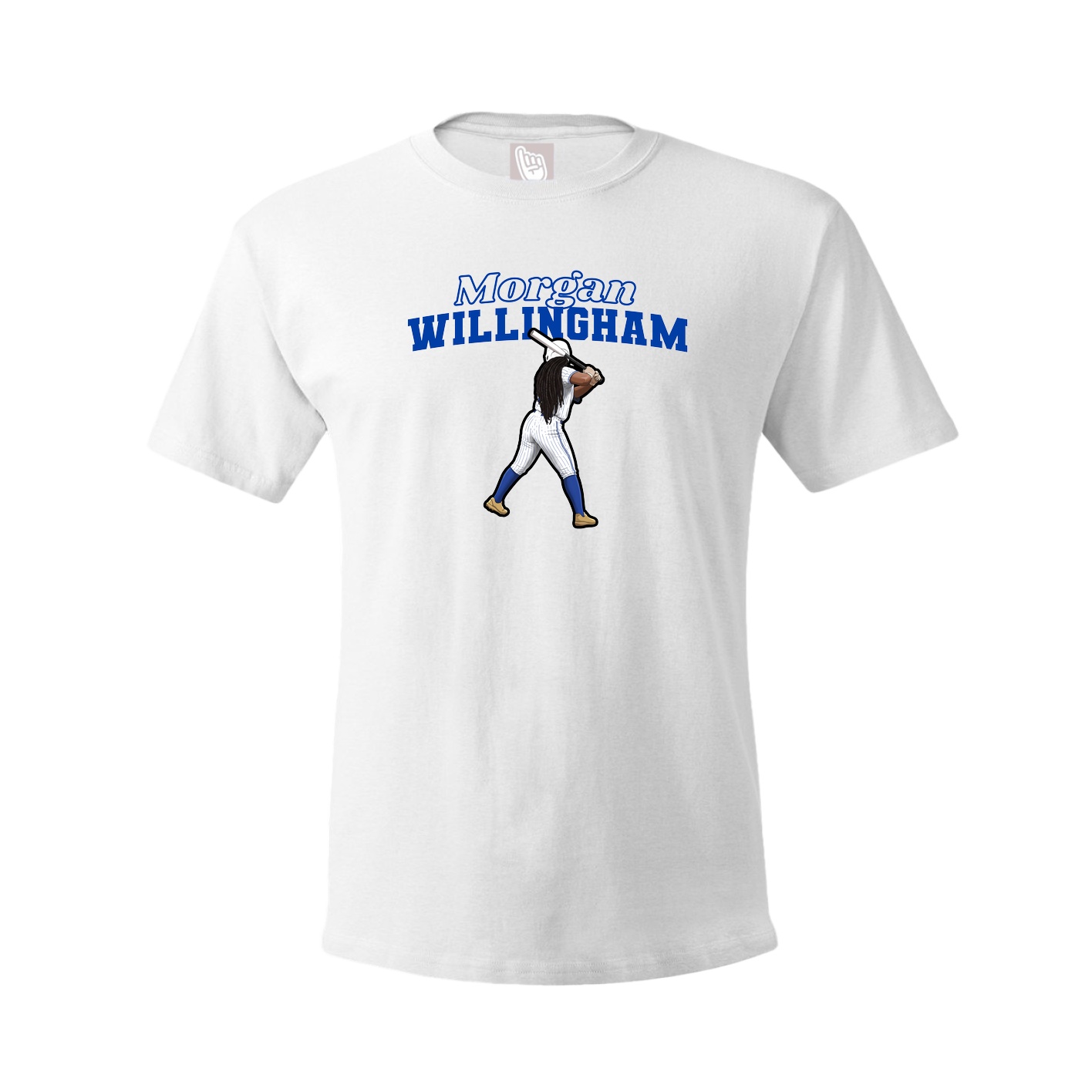 Tee — Name Arch in White