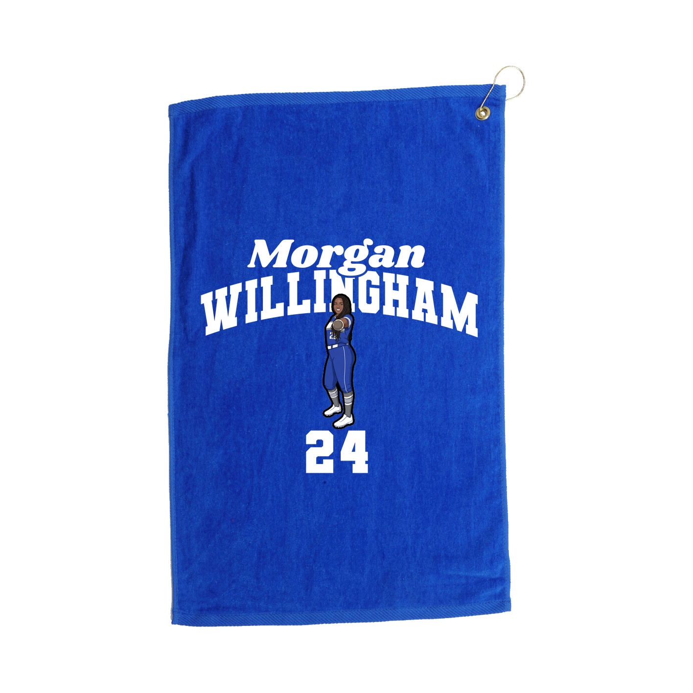 Golf Towel — Signature Arch in Royal