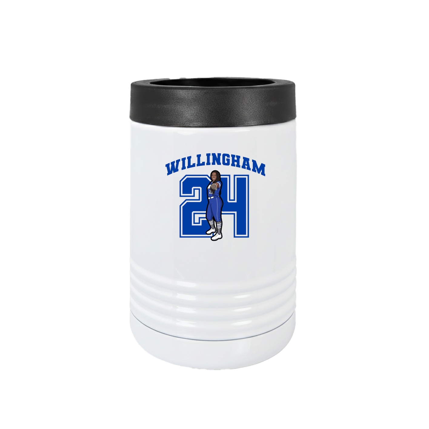 Beverage Holder — Number in White