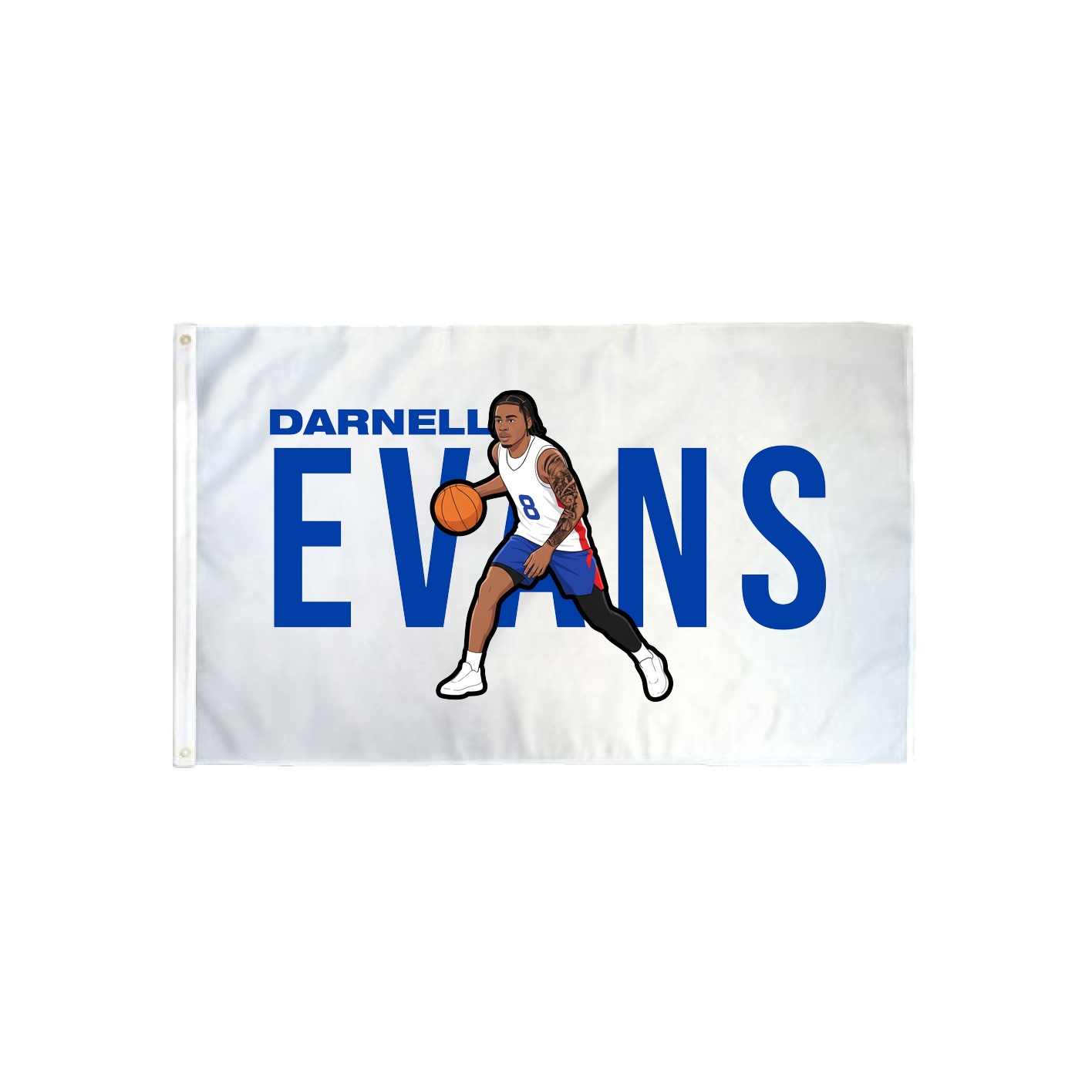 3x5 Flag — Player Name in Classic