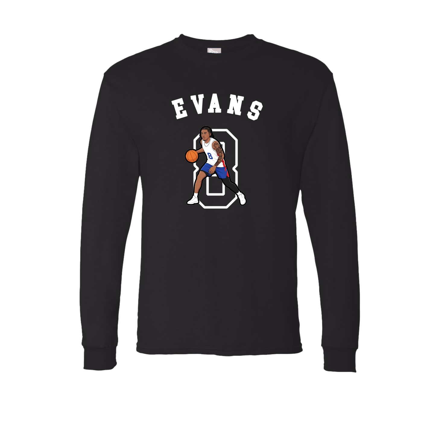 Long Sleeve Tee — Shirsey Arch in Black