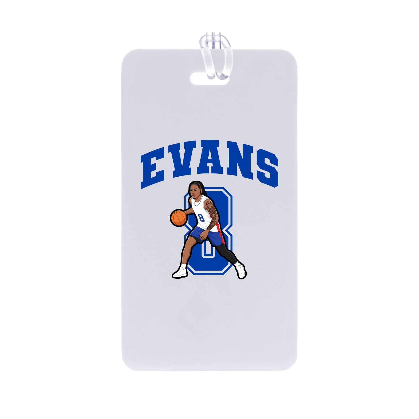 Bag Tag — Number in Classic