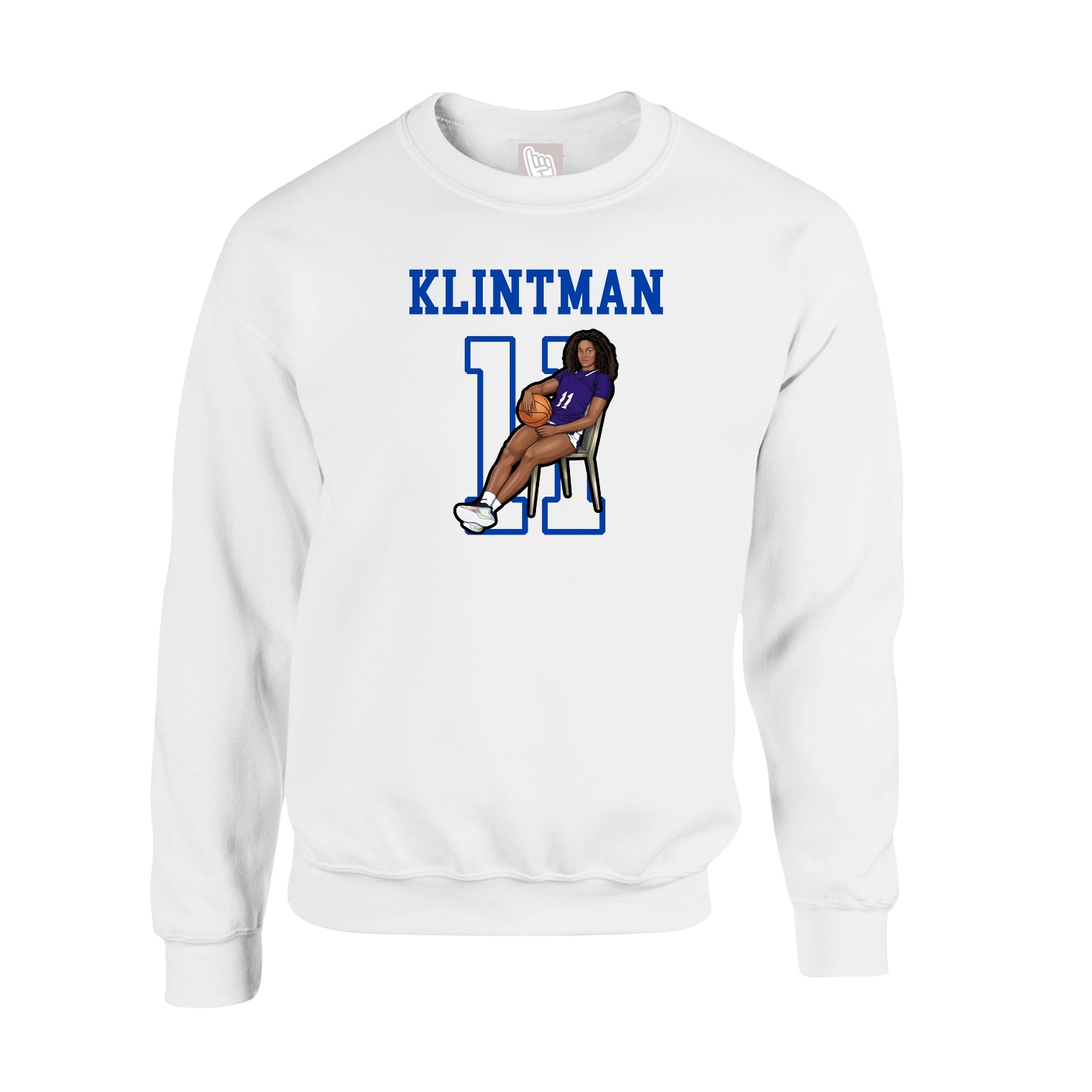 Fleece Crew — Shirsey in White