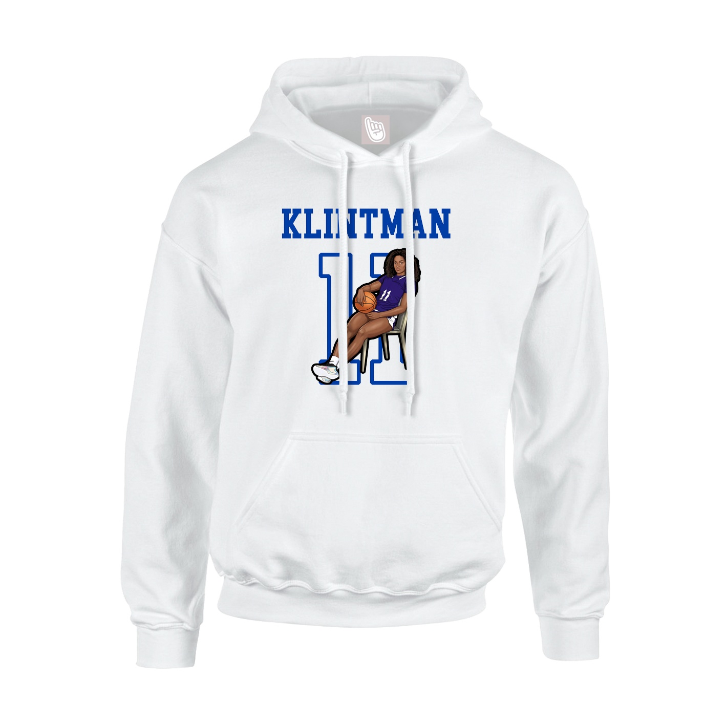 Youth Hoodie — Shirsey in White
