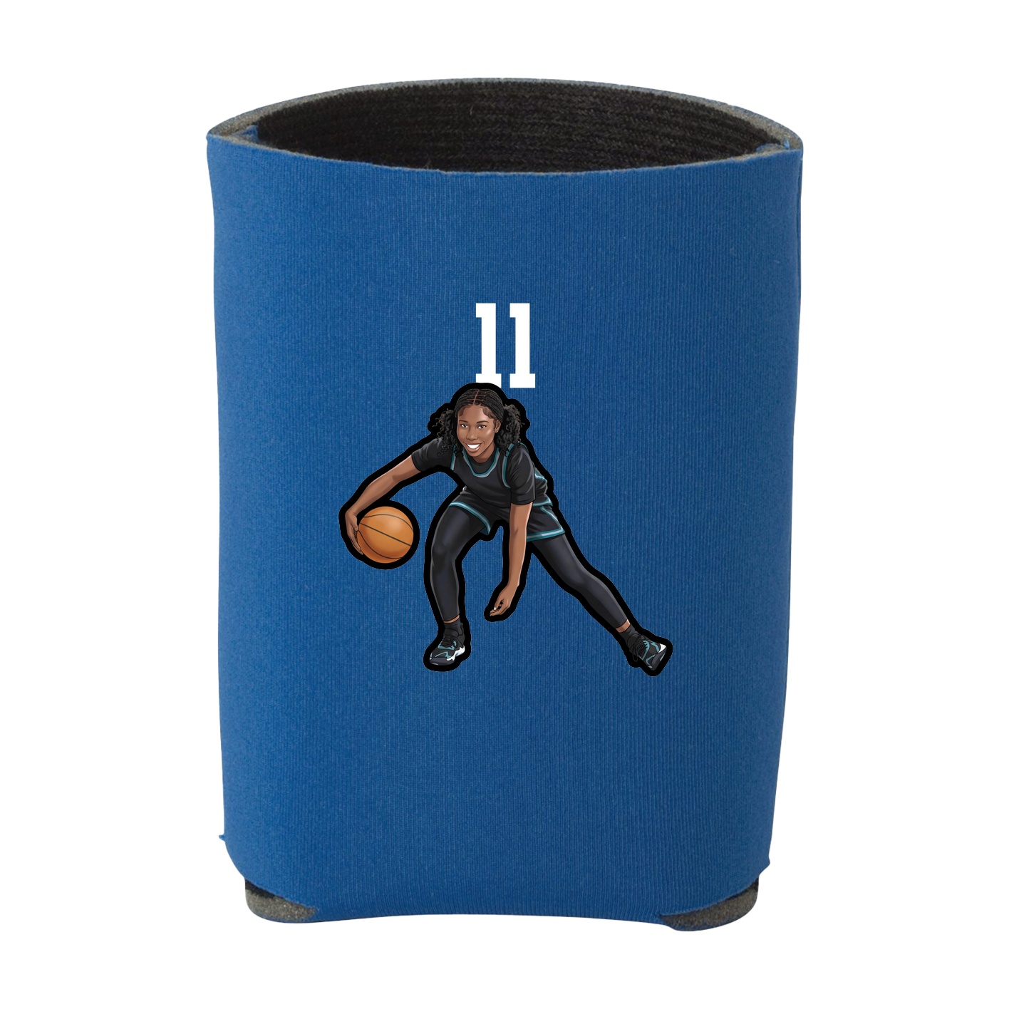 Can Holder — Number Top in Royal