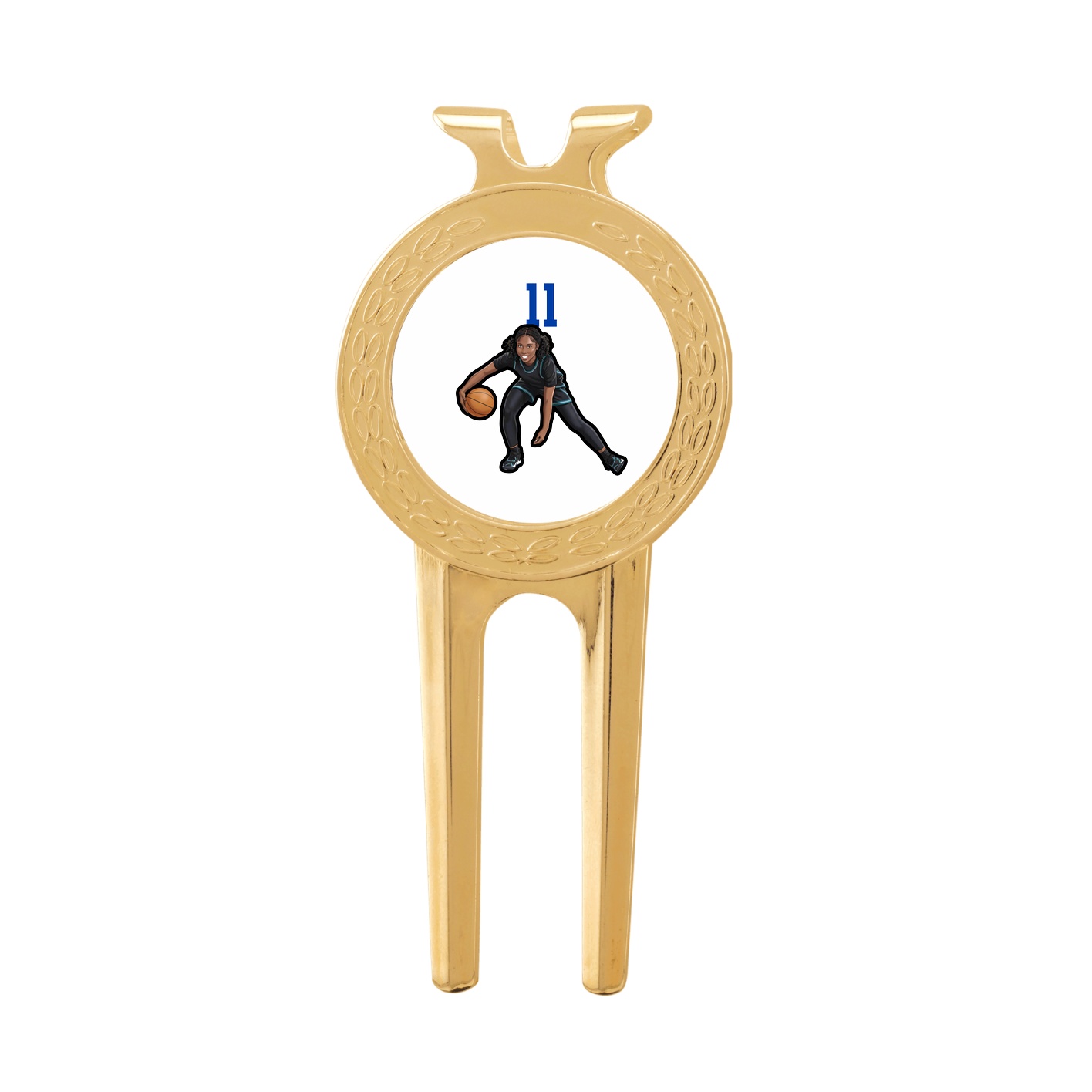 Divot Tool with Ball Marker — Number Top in Classic
