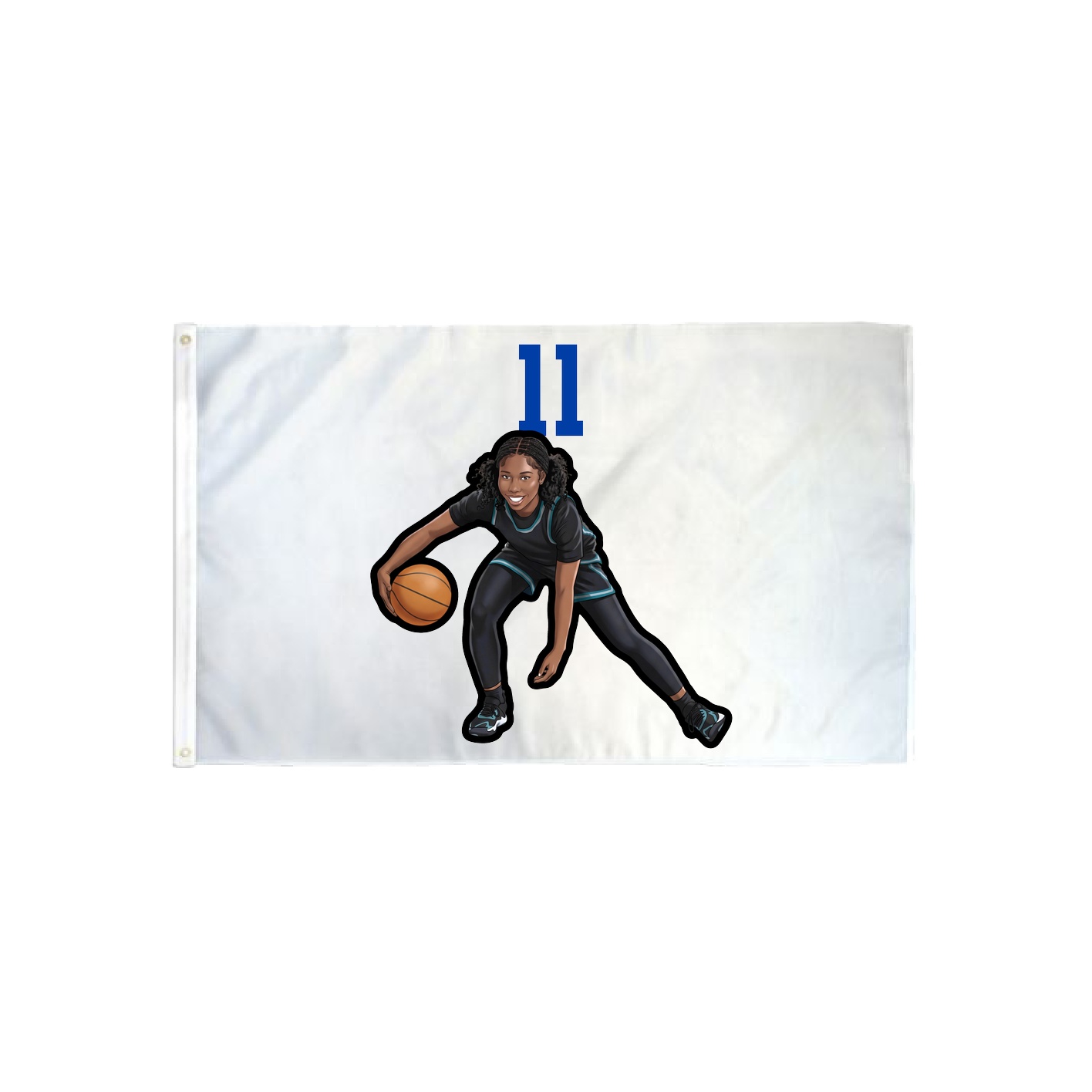 3x5 Flag — Number Top in Classic