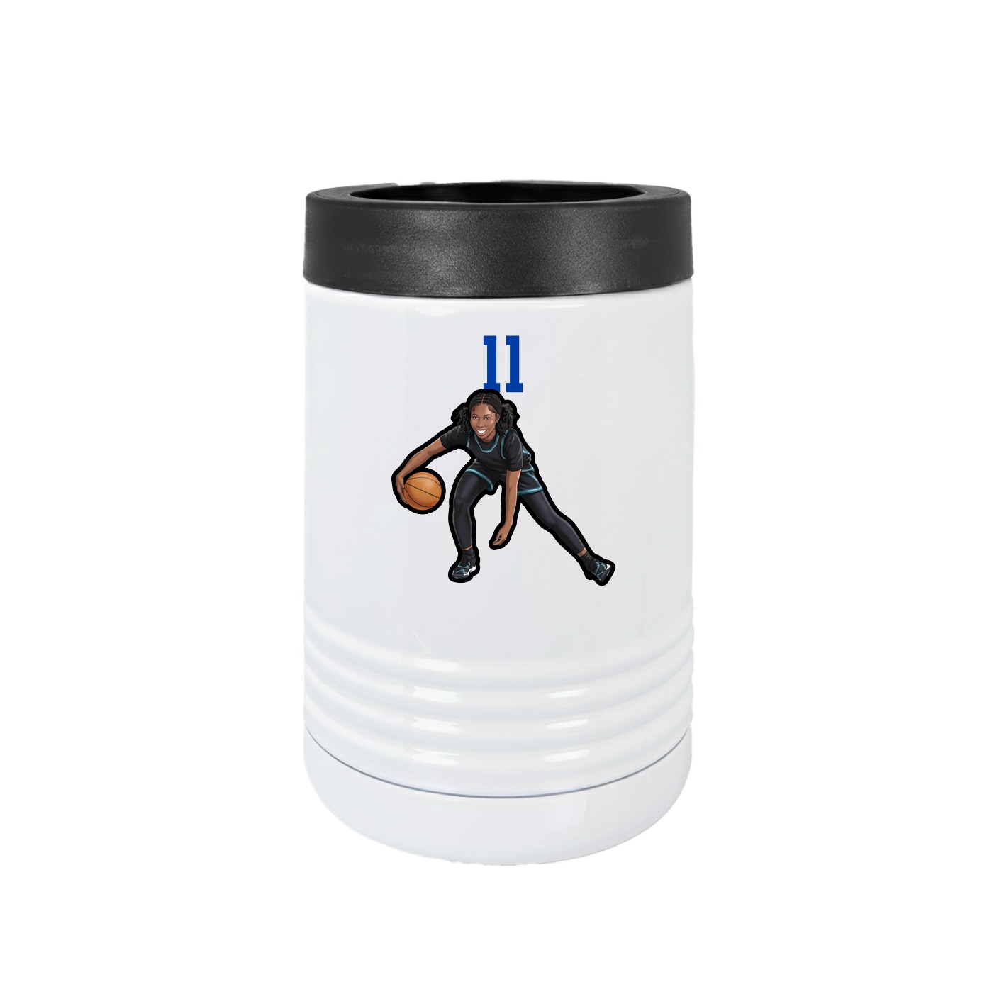 Beverage Holder — Number Top in White