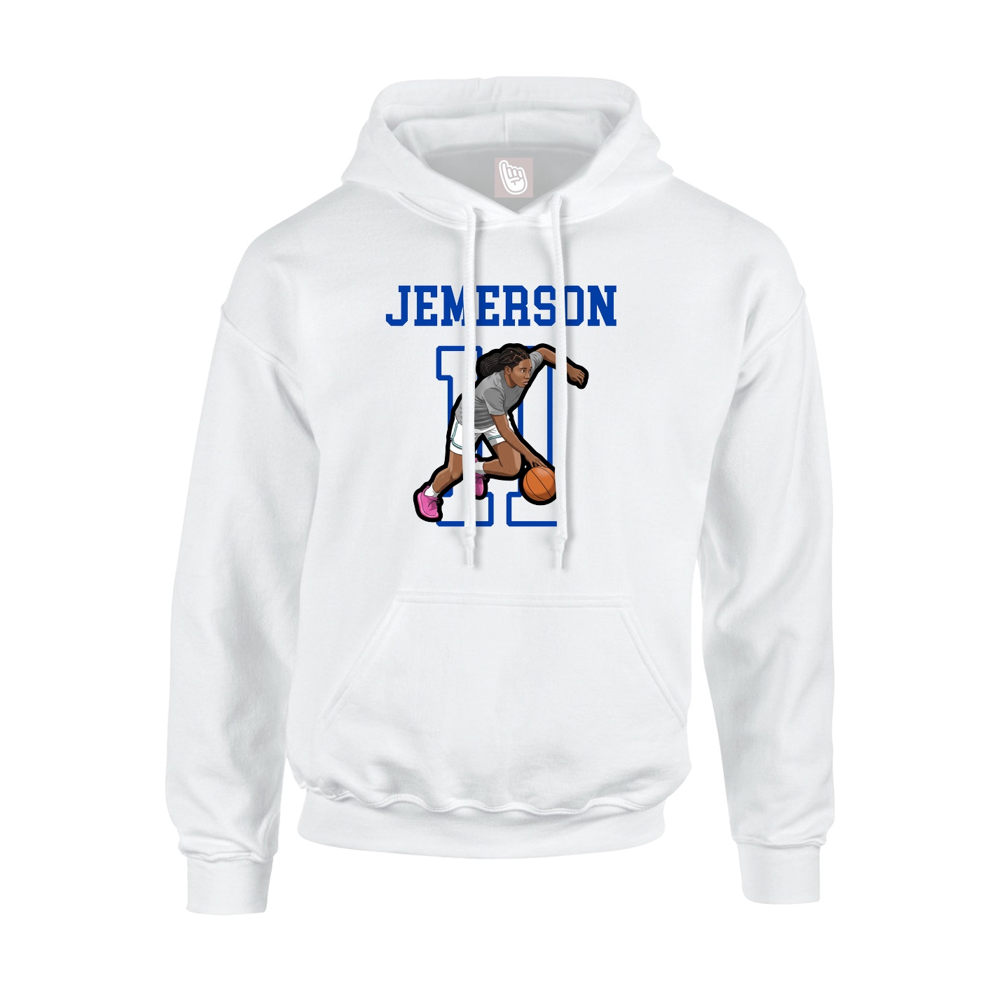 Youth Hoodie — Shirsey in White