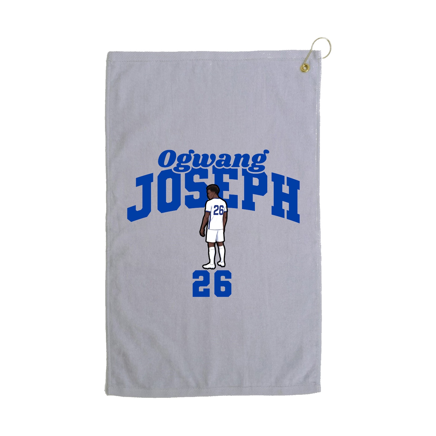 Golf Towel — Signature Arch in Grey