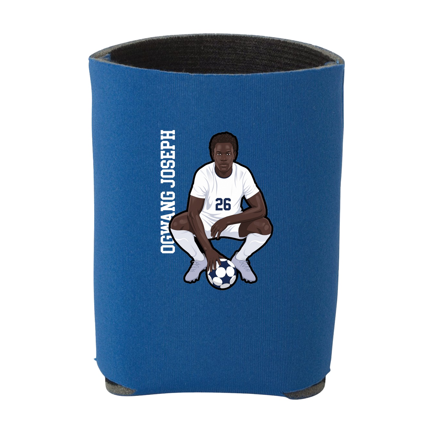 Can Holder — Name Vertical in Royal