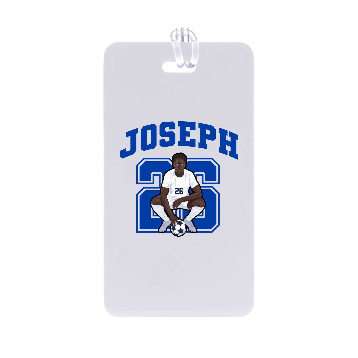 Bag Tag — Number in Classic