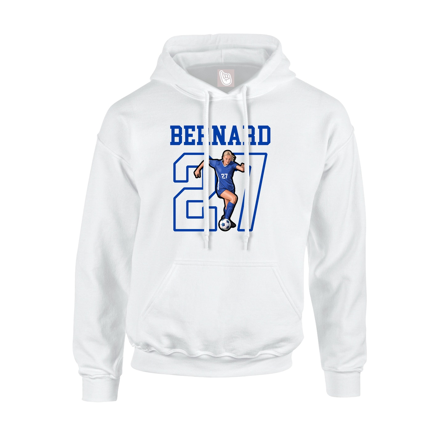 Youth Hoodie — Shirsey in White