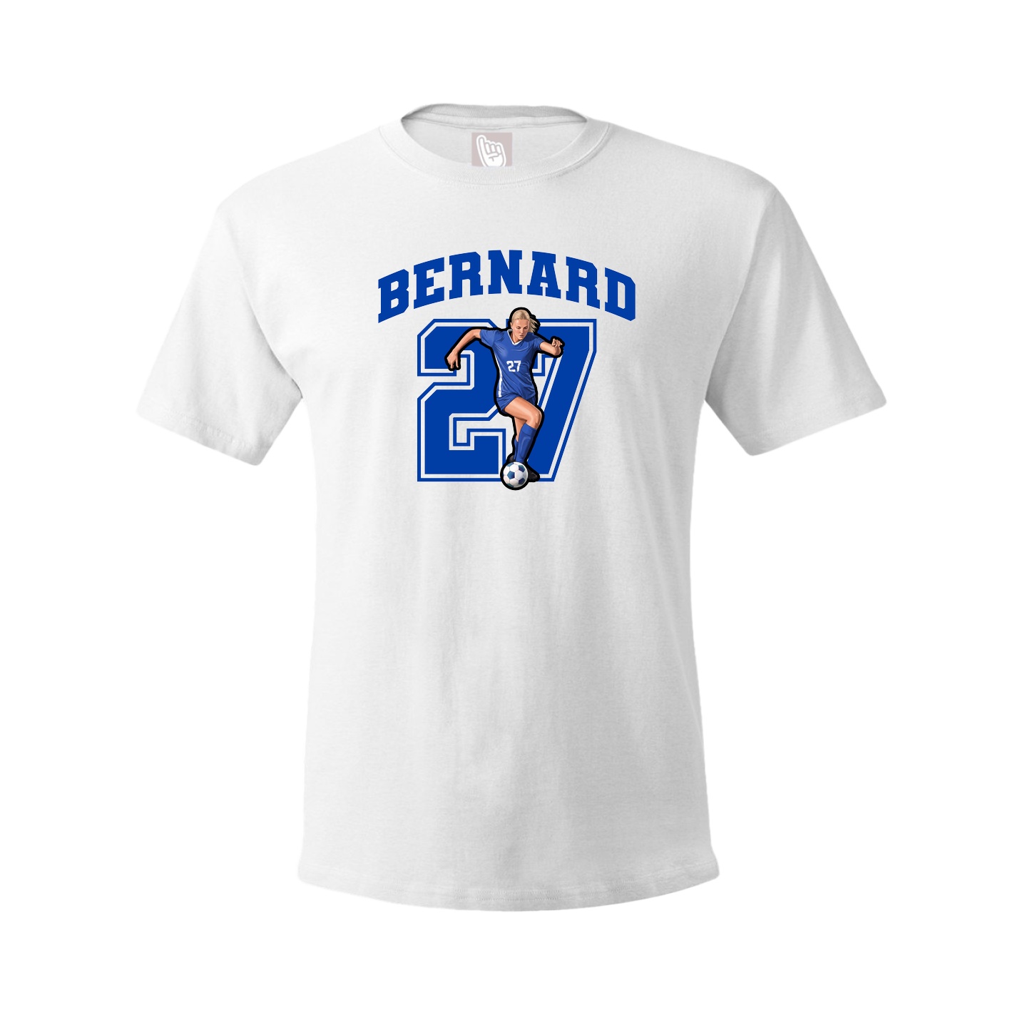 Tee — Number in White