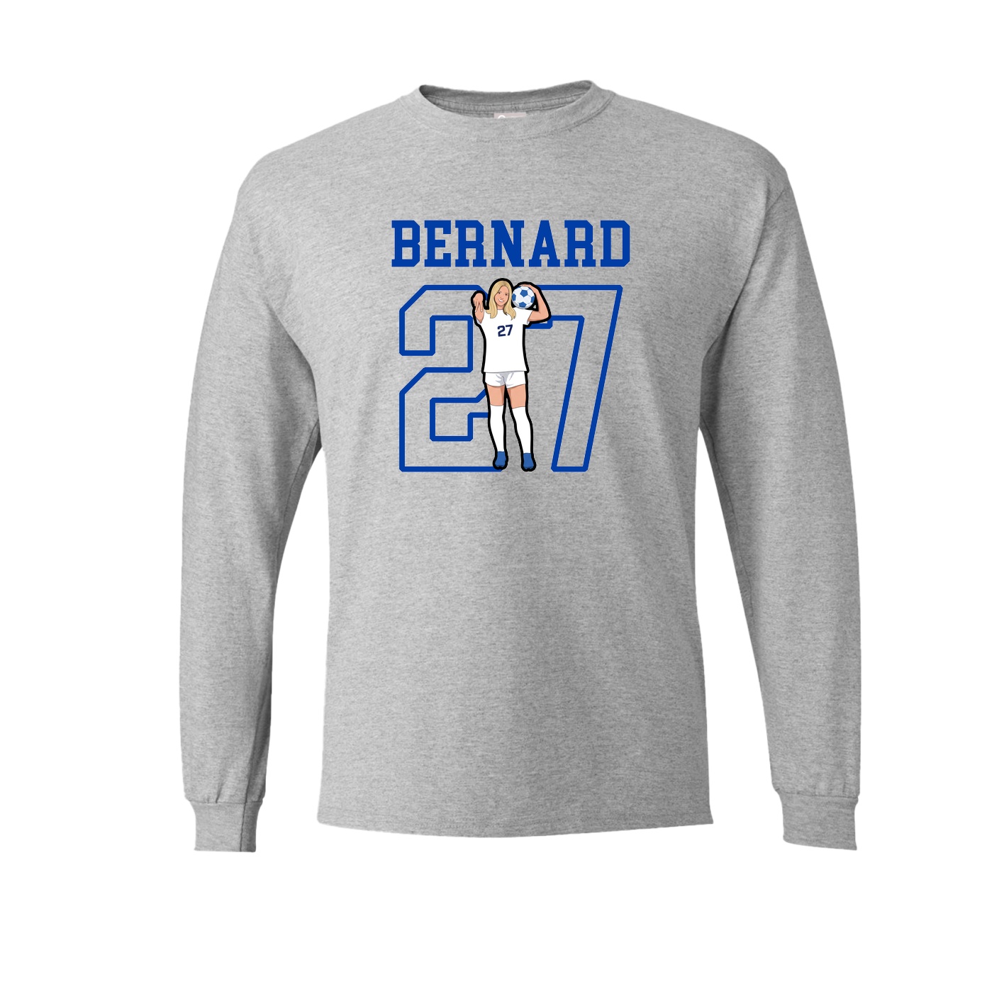 Long Sleeve Tee — Shirsey in Grey