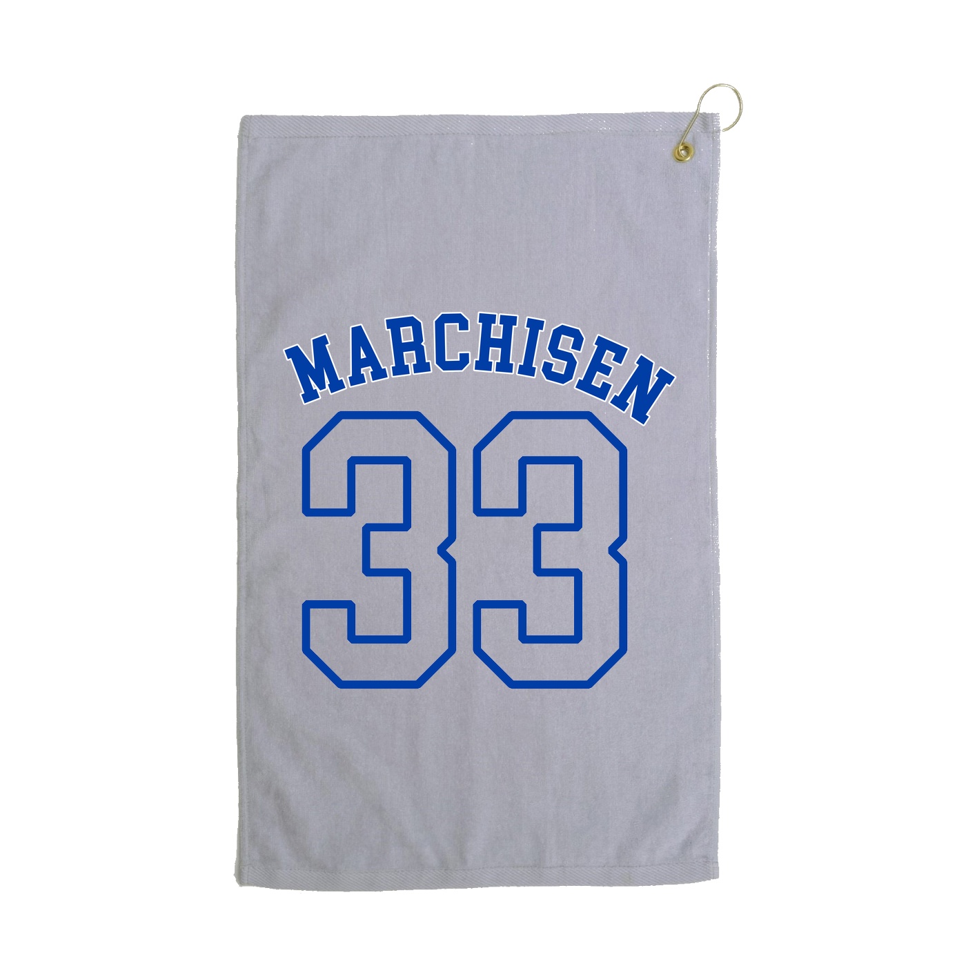 Golf Towel — Shirsey Arch in Grey