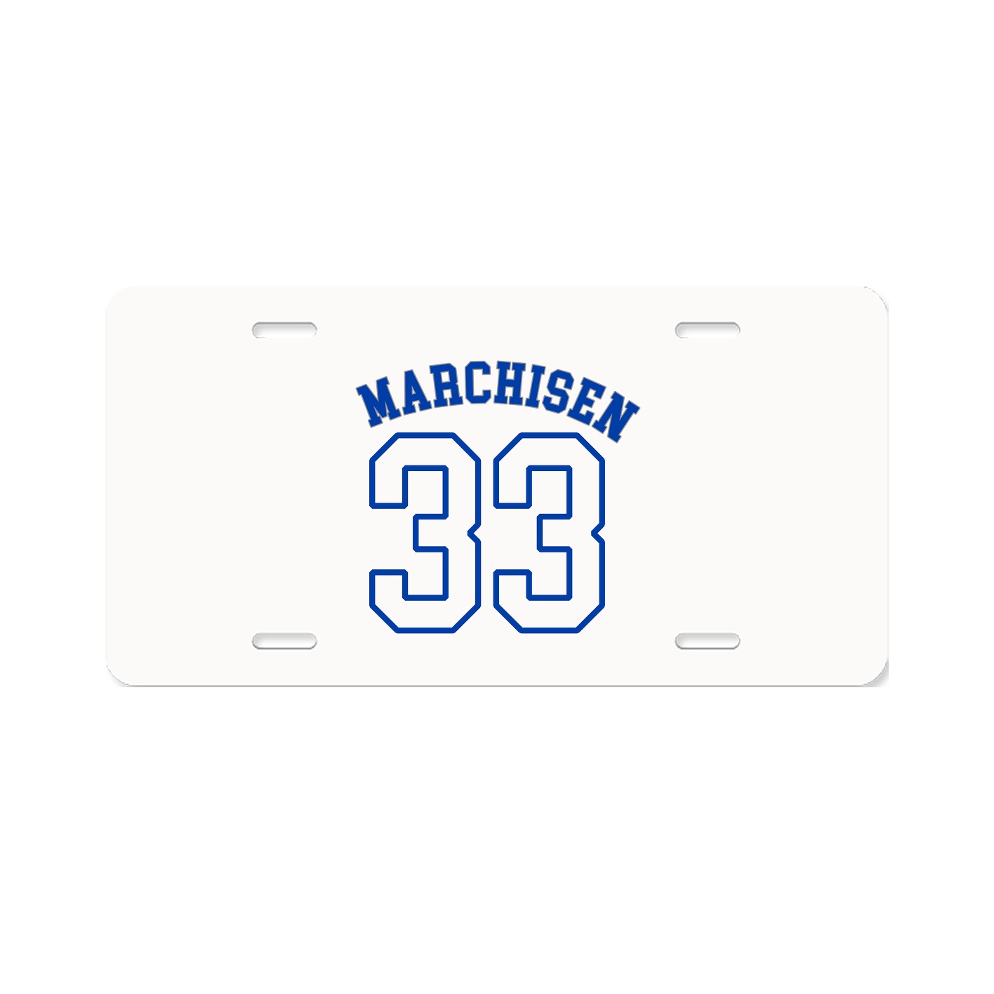 License Plate — Shirsey Arch in Classic