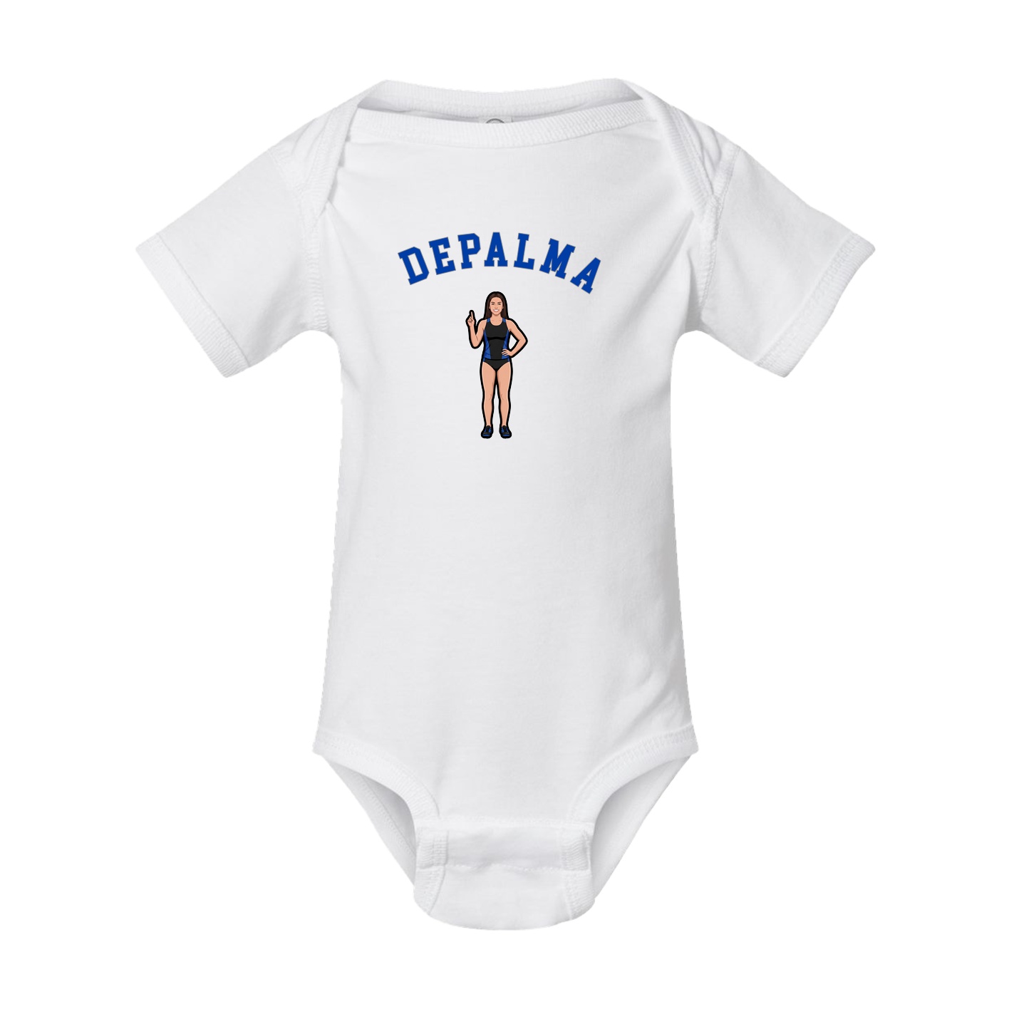 Baby Onesie — Shirsey Arch in White