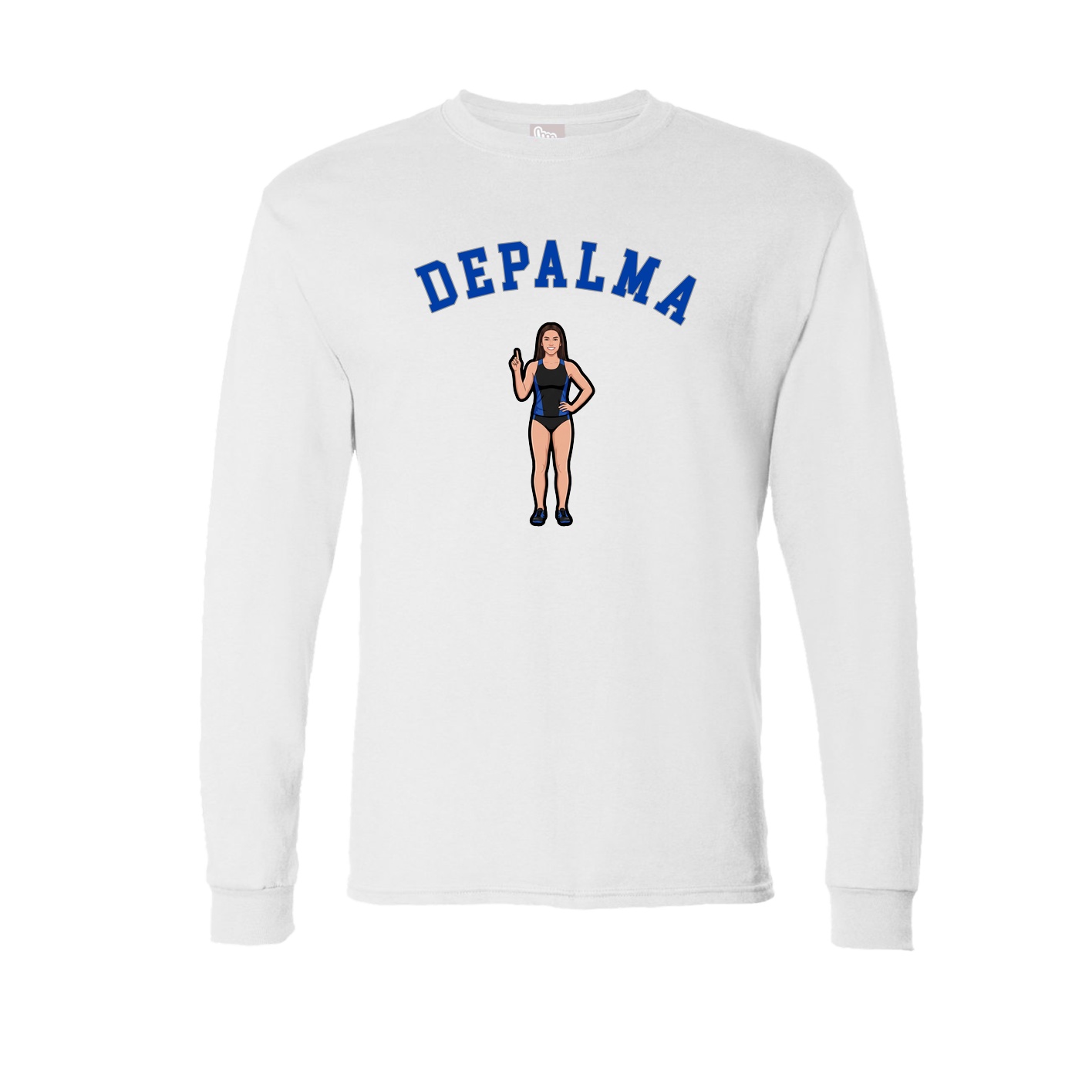 Long Sleeve Tee — Shirsey Arch in White